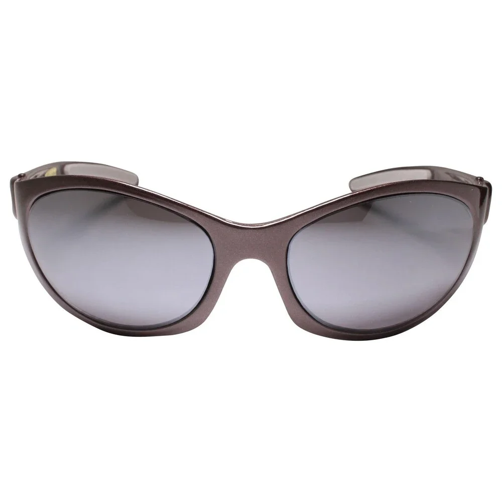 Brown Wrap Around Lightweight Sunglasses for Outdoor Sports All-Day Wear